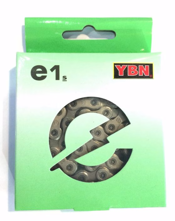 YBN E1A S2 1-vaihteinen ketju Sähköpyörä