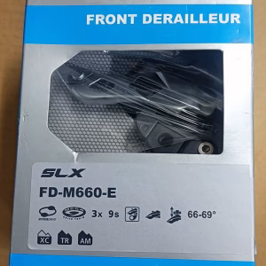 Shimano etuvaihtaja SLX,3x, 9s. FD-M660-E