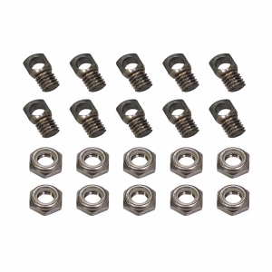 Lokasuojan kiinnikkeet, reikäpultti ja mutterit, 10kkpl/ pss