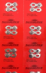SUNRACE 12-SPEED KETJULIITIN EZ-LINK 1KPL